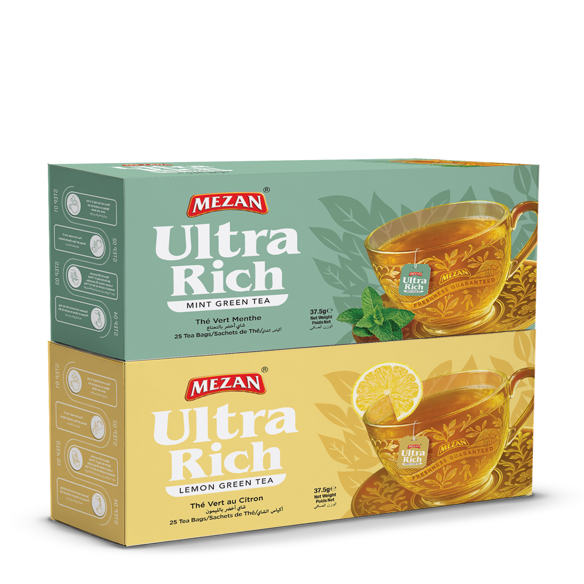 Mezan Ultra Rich - Green Tea Bags